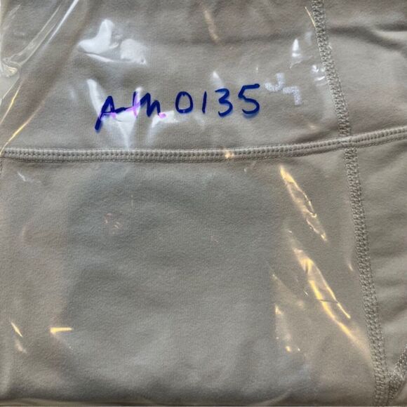 Joy Lab Leggings Ruched Detailed Compression with Mesh Olive Gray Medium - Picture 10 of 10